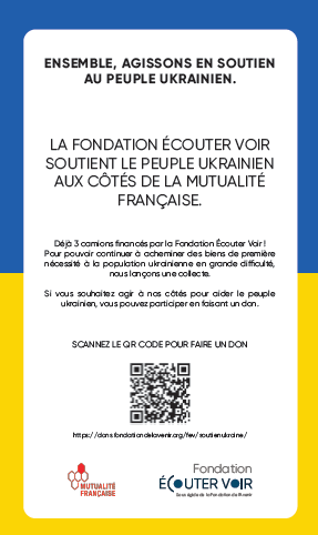 La Mutualité Française se mobilise pour l’Ukraine