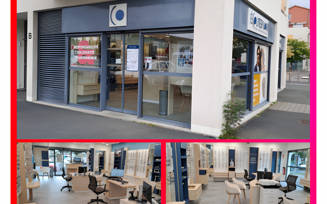 Le centre optique Ecouter Voir totalement transformé à Charnay-lès-Mâcon