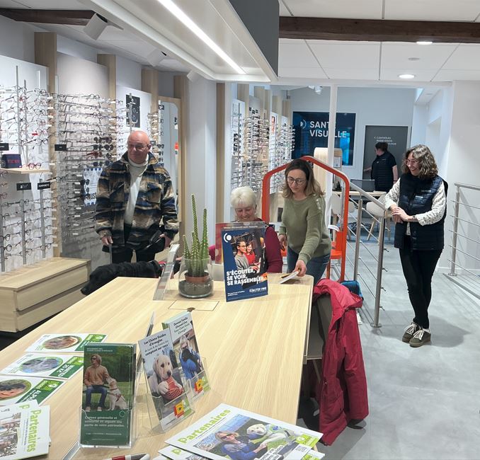 Sensibilisation au handicap invisible à Louhans