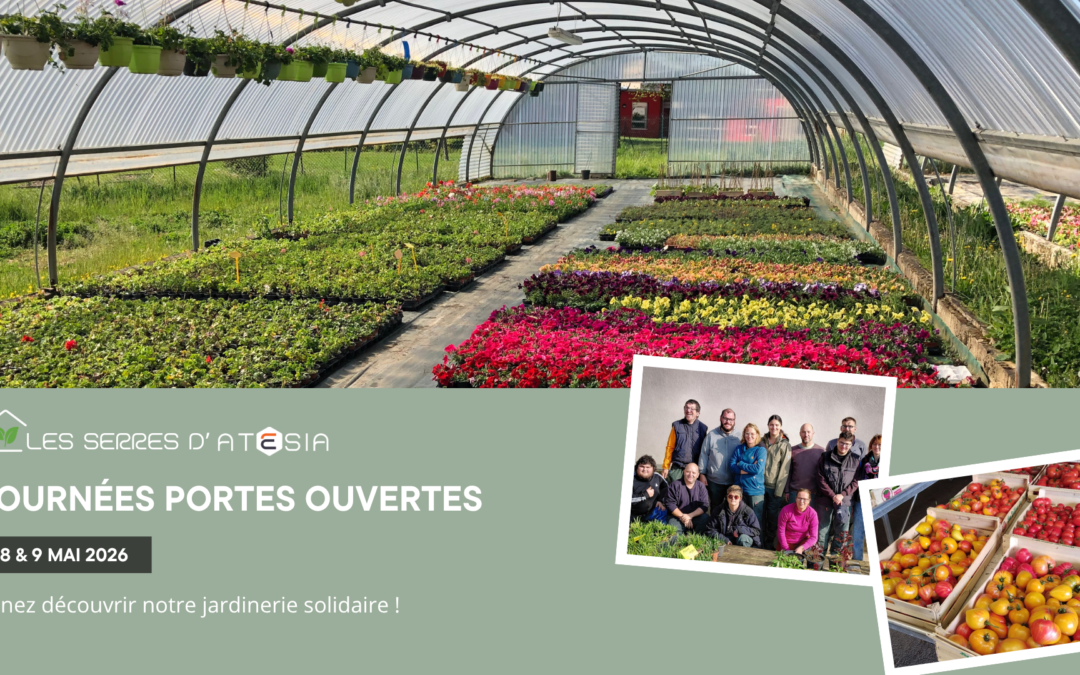 Les Serres d’Atésia ouvrent leurs portes les 8 et 9 mai 2026