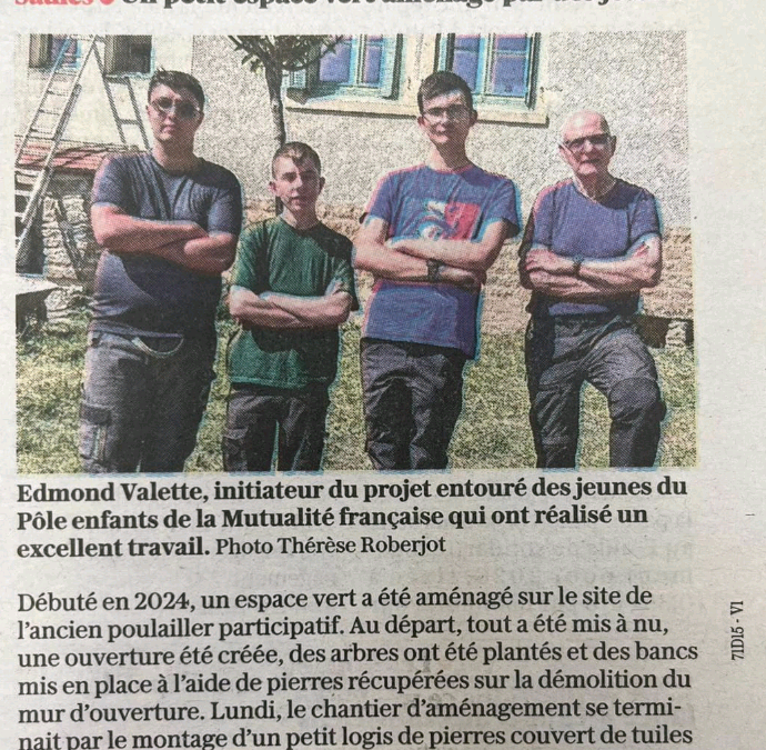 Les jeunes de l’Envol s’engagent pour la végétalisation urbaine avec l’OPAC