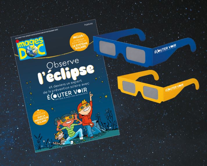 Éclipse solaire du 12 août 2026 – protégez vos yeux avec Écouter Voir